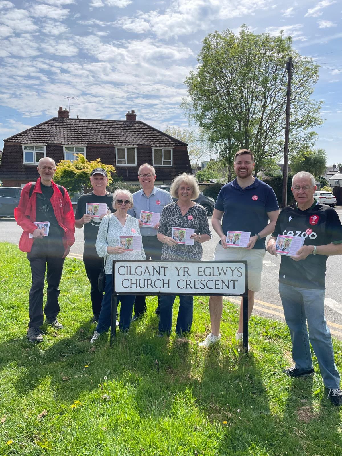 Chris Carter at local business